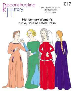 RH 017 14th century Women's Kirtle, Cote or Fitted Dress