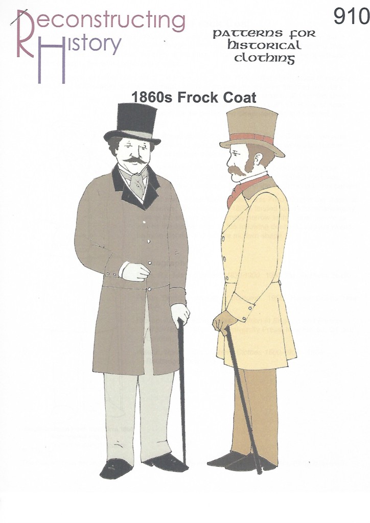 RH 910 1860s-1870s Single Breasted Frock Coat