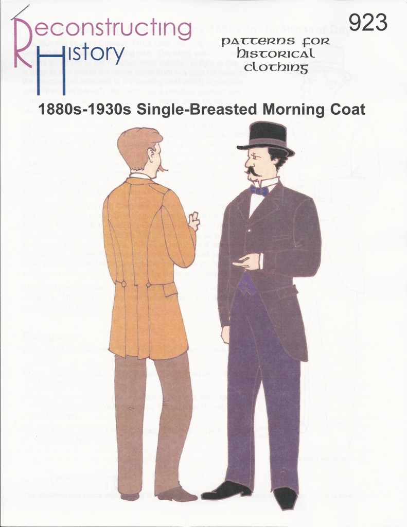 RH 923 1880s-1930s Morning Coat