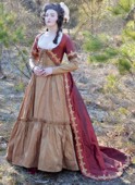 M 7826 Historisches Kostüm für Damen