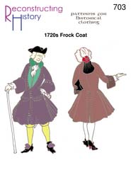 RH 703 1720s Frock Coat