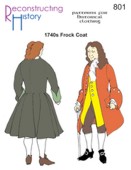 RH 801 1740s Frock Coat