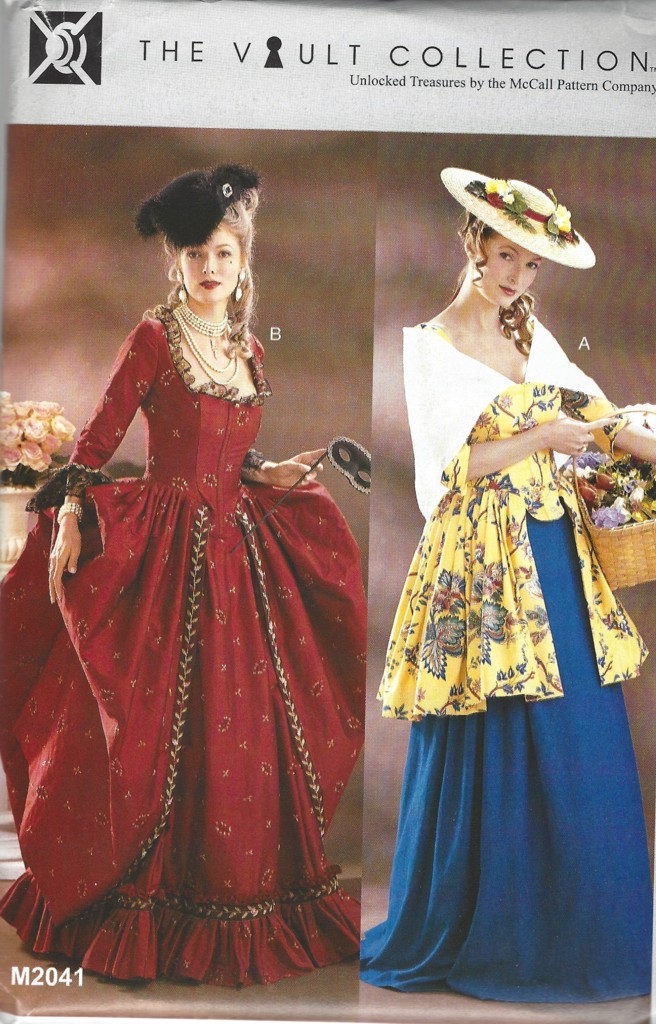 M 2041 Kleid mit Korsage und plissiertem Petticoat
