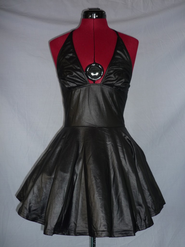 K 41 Black round skirt dress
