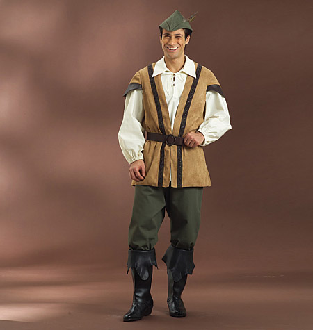 B 4574 Men's Costume Middle Ages
