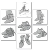 B 5233 Historical footwear