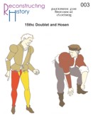 RH 003 15th Century Men's Doublet & Hosen