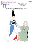 RH 007 1440s-80s Lady's Gown