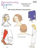 RH 020 Damen-Accessoires 14. Jahrhundert