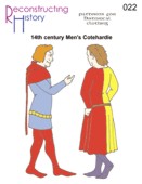 RH 022 14th century men's cotehardie