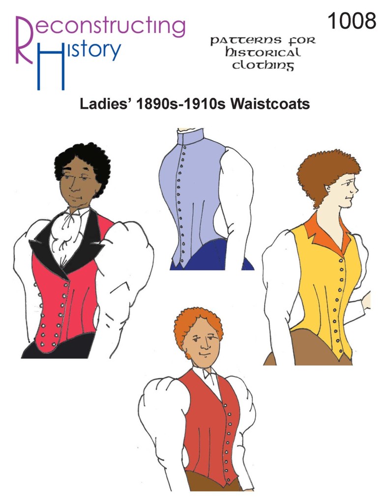 RH 1008 Ladies' Vest for 1890s-1910s