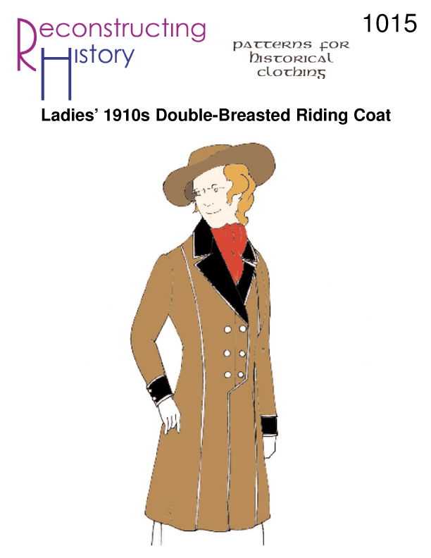 RH 1015 Ladies' 1910s Double-Breasted Riding Jacket