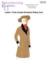 RH 1015 Zweireihige Damenreitjacke ab 1910