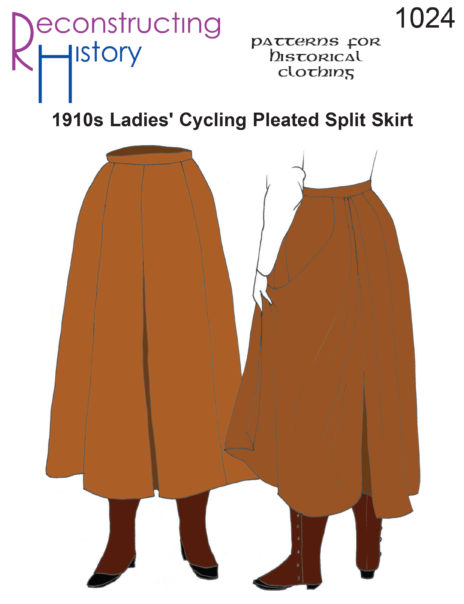 RH 1024 1910s Ladies' Cycling Split Skirt