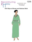 Schnittmuster RH 1031 1910s Peplum Skirt