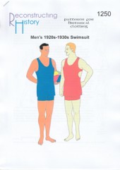 RH 1250 Strick-Badeanzug für Männer 1920er-1930er Jahre