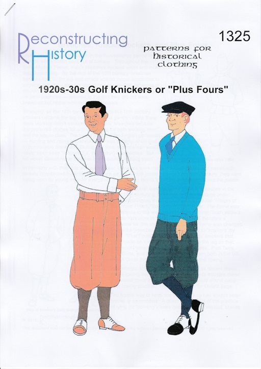 RH 1325 1930s Golf Knickerbockers (Plus Fours)