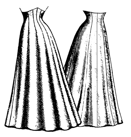TVE 23 Prinzessinenkleid 1906
