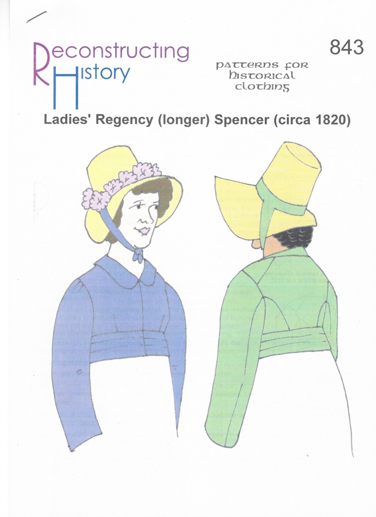 RH 843 Damenspencer (länger) ca. 1820