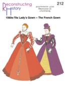RH 212 Französisches Kleid 1560-1570