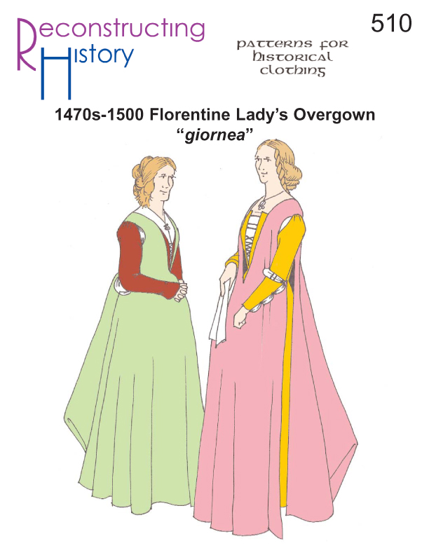 RH 510 Florentiner Damenüberkleid Giornea 1470-1500