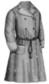 AP 1446 1869 Gentleman's Grey Dressing Gown