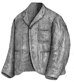 AP 1471 Graue Hausjacke 1870