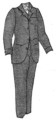 AP 1535 1894 Men's Brown Sack Suit