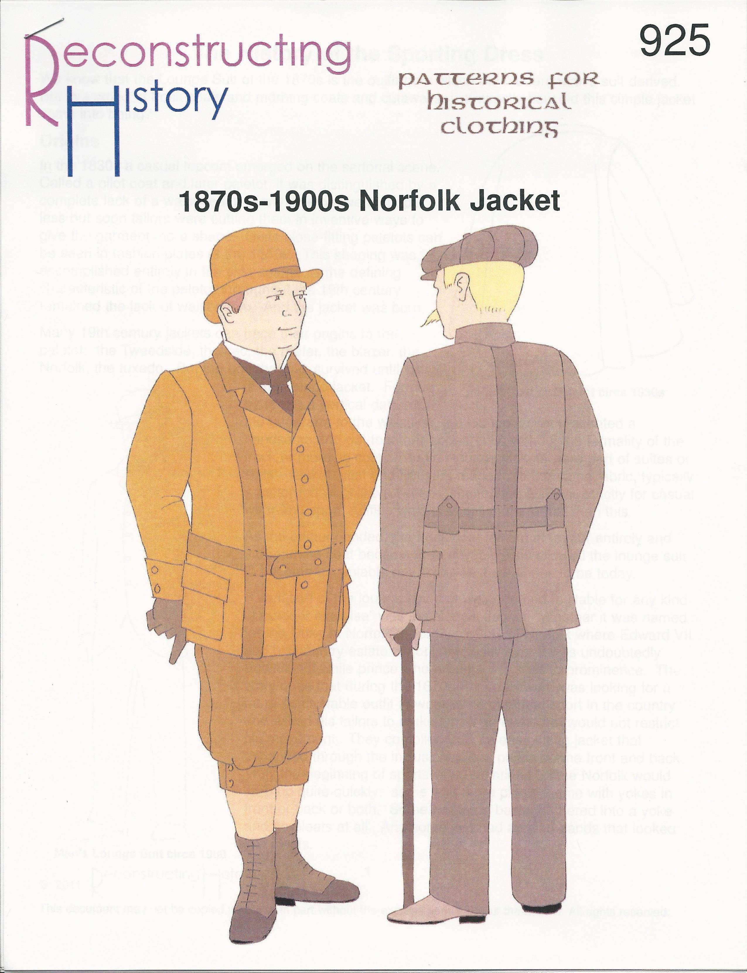 RH 925 Norfolk-Jacke 1870-1900