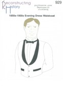 RH 929 1850s-1900s Evening Dress Waistcoat