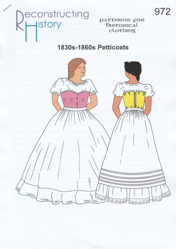 RH 972 Frühviktorianische Petticoats