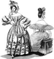 TV 455 1830s Romantic Era Dress